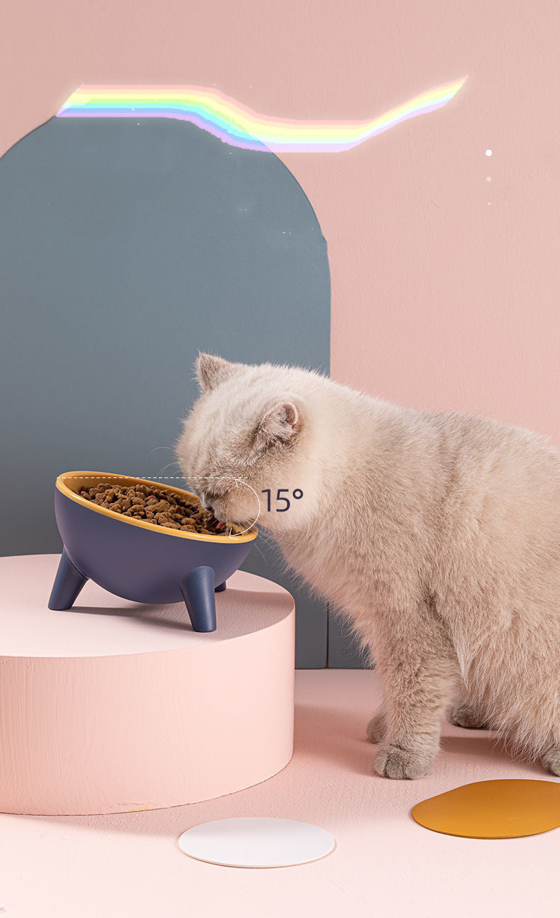 Elevated Cat & Dog Bowl – Stylish Nordic Pet Feeder with Stand