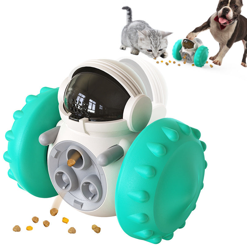 Interactive Slow Food Balance Car – Multifunctional Smart Pet Toy for Dogs & Cats