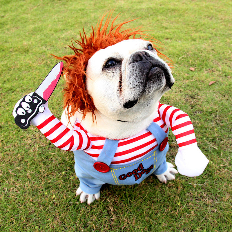 Halloween Pet Costume – Funny & Scary Dog Cosplay Outfit