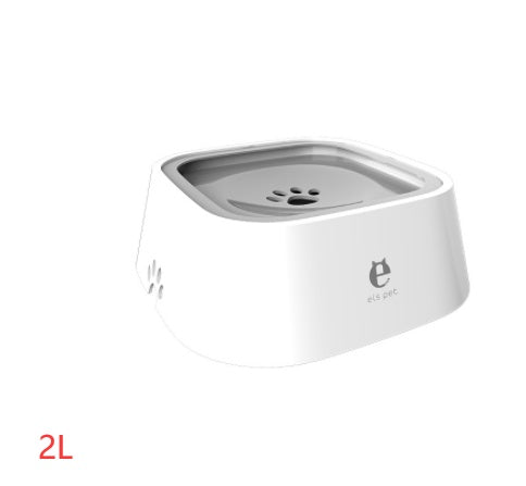 Anti-Overflow Pet Water Bowl – Slow Water Feeder & Dispenser