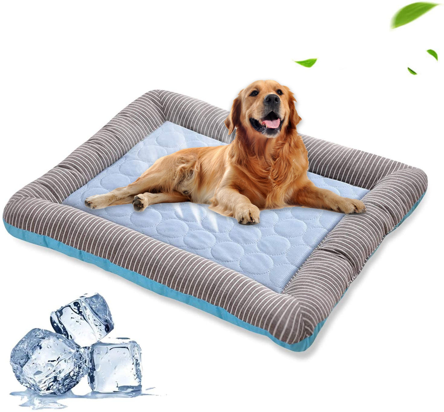 Pet Cooling Pad Bed – Soft, Breathable Ice Silk Mat for Dogs, Cats, Puppies & Kittens