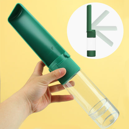 Portable Pet Water Bottle – Travel Dispenser for Dogs & Cats